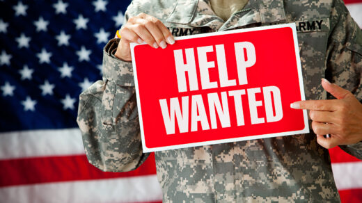 Tony Grayson Oracle Military Help Wanted Sign